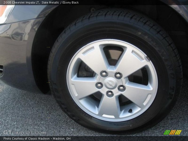 Slate Metallic / Ebony Black 2008 Chevrolet Impala LT
