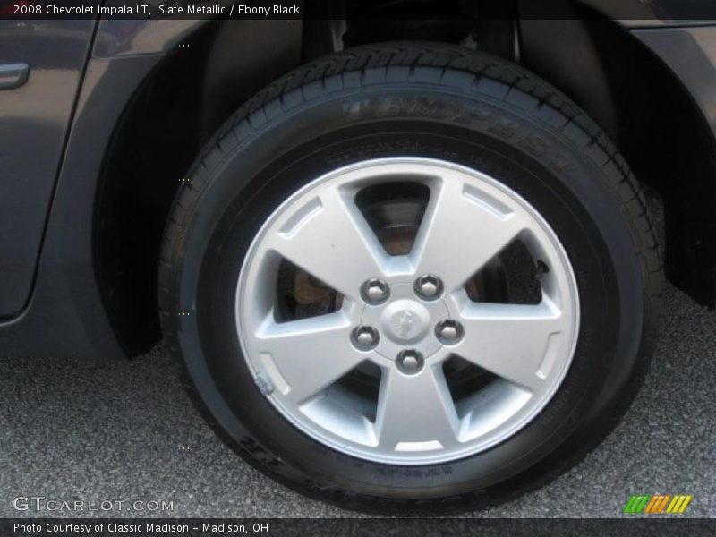Slate Metallic / Ebony Black 2008 Chevrolet Impala LT