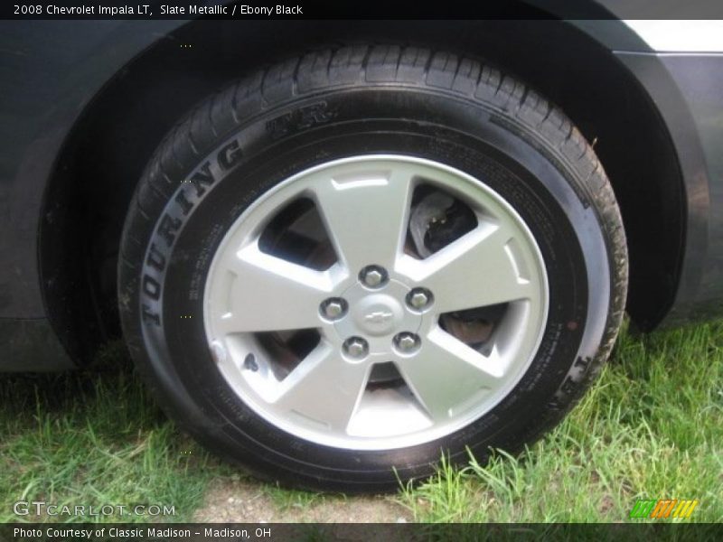 Slate Metallic / Ebony Black 2008 Chevrolet Impala LT