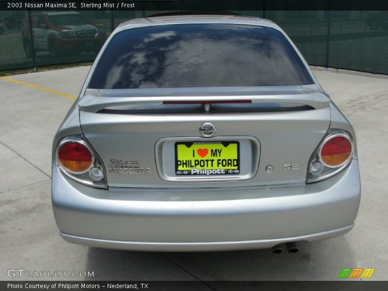 Sterling Mist / Frost 2003 Nissan Maxima SE