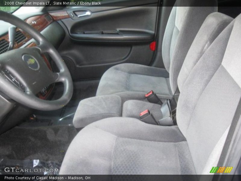 Slate Metallic / Ebony Black 2008 Chevrolet Impala LT