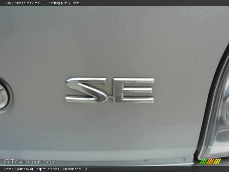 Sterling Mist / Frost 2003 Nissan Maxima SE