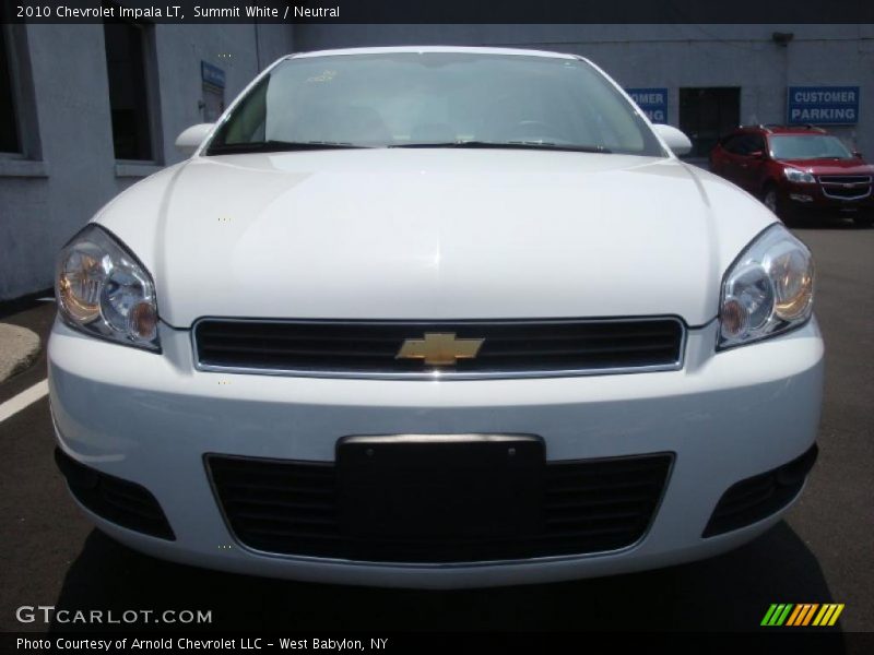 Summit White / Neutral 2010 Chevrolet Impala LT