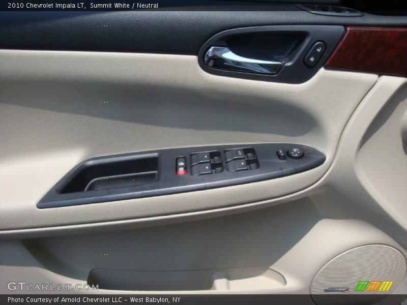 Summit White / Neutral 2010 Chevrolet Impala LT