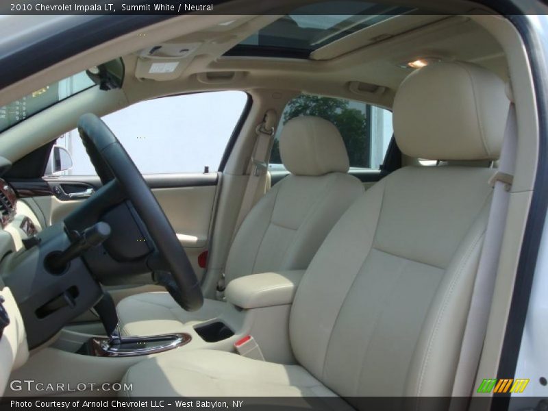 Summit White / Neutral 2010 Chevrolet Impala LT