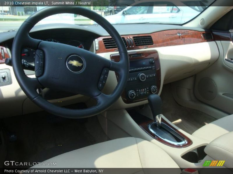 Summit White / Neutral 2010 Chevrolet Impala LT