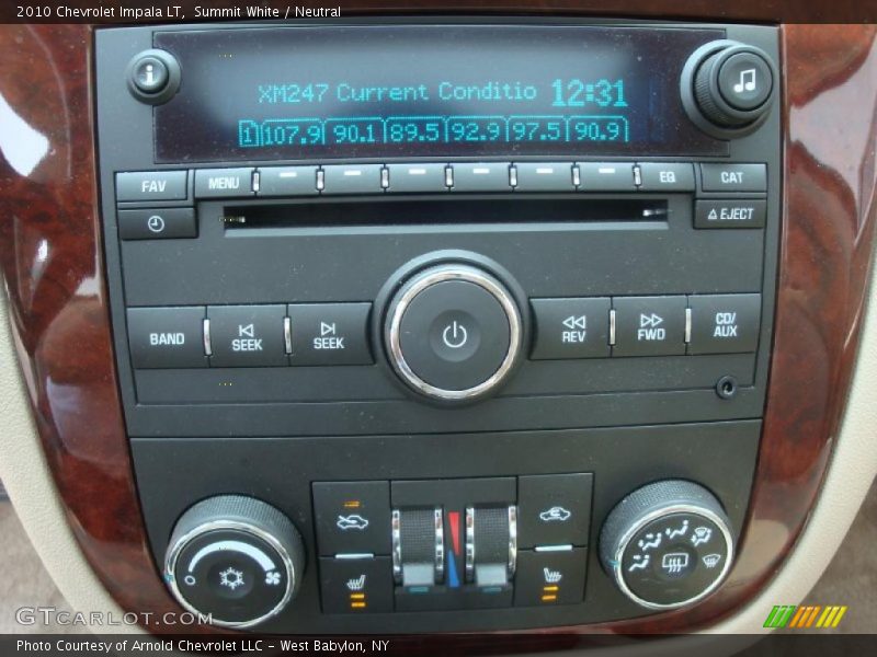 Summit White / Neutral 2010 Chevrolet Impala LT