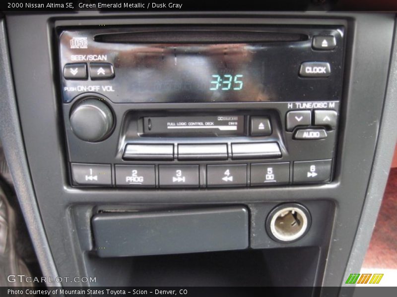 Green Emerald Metallic / Dusk Gray 2000 Nissan Altima SE