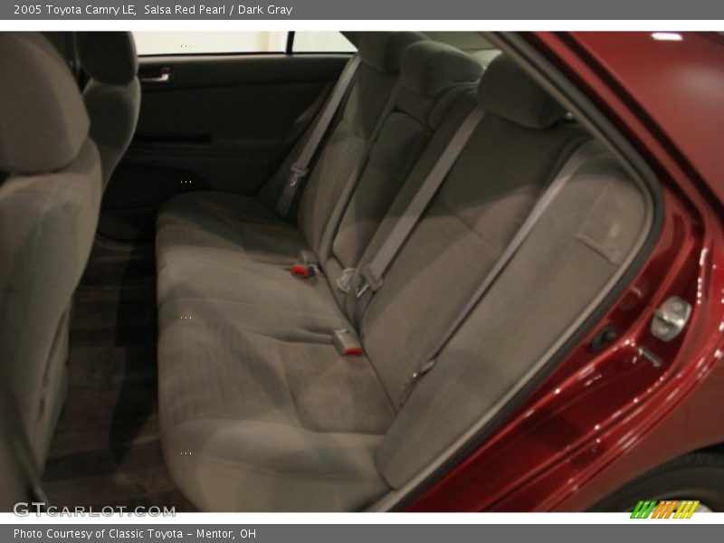 Salsa Red Pearl / Dark Gray 2005 Toyota Camry LE