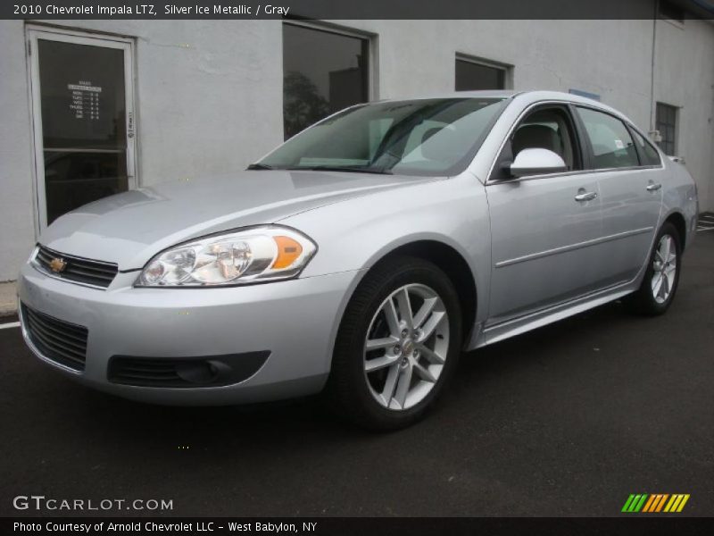 Silver Ice Metallic / Gray 2010 Chevrolet Impala LTZ