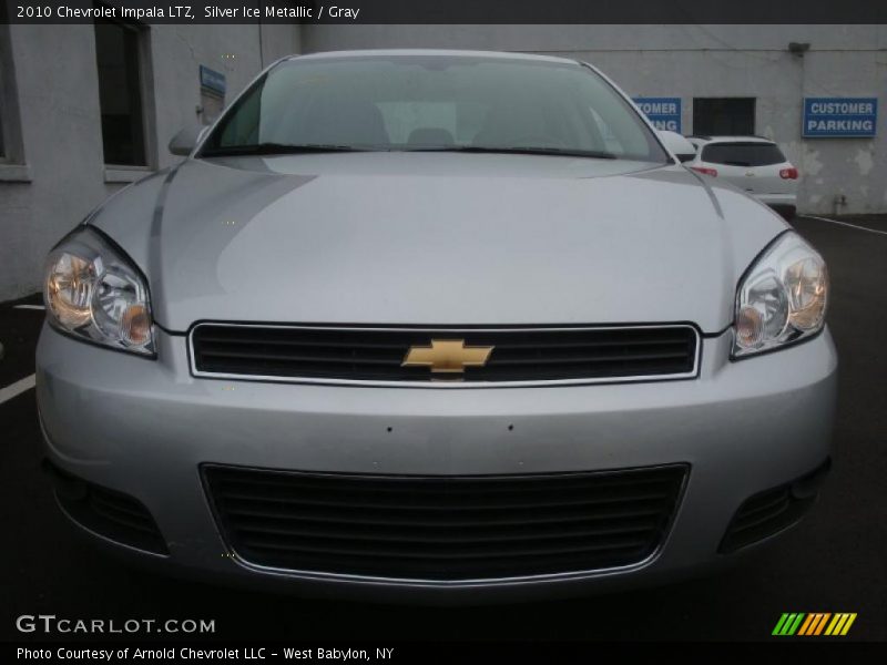 Silver Ice Metallic / Gray 2010 Chevrolet Impala LTZ