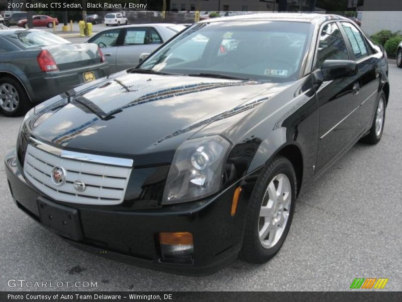 Black Raven / Ebony 2007 Cadillac CTS Sedan