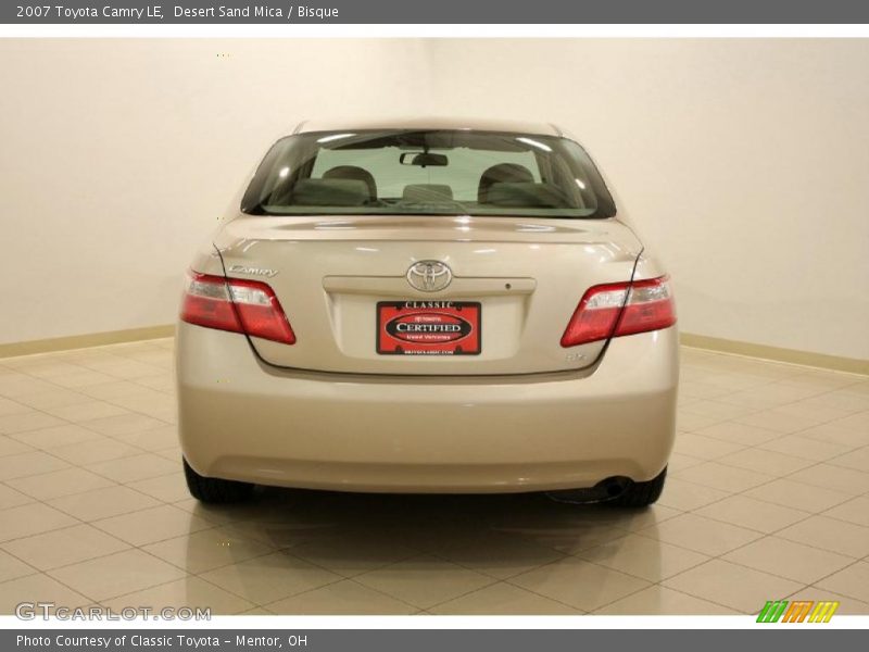 Desert Sand Mica / Bisque 2007 Toyota Camry LE