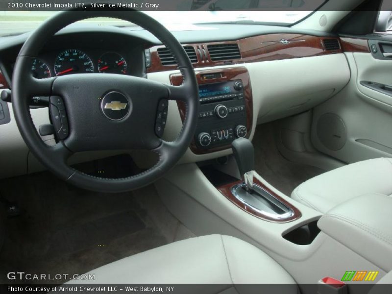 Silver Ice Metallic / Gray 2010 Chevrolet Impala LTZ