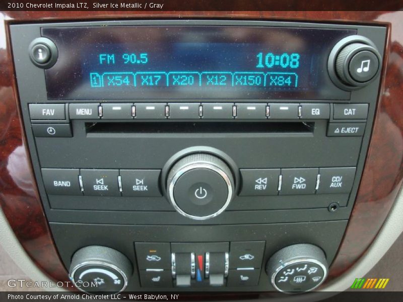 Silver Ice Metallic / Gray 2010 Chevrolet Impala LTZ