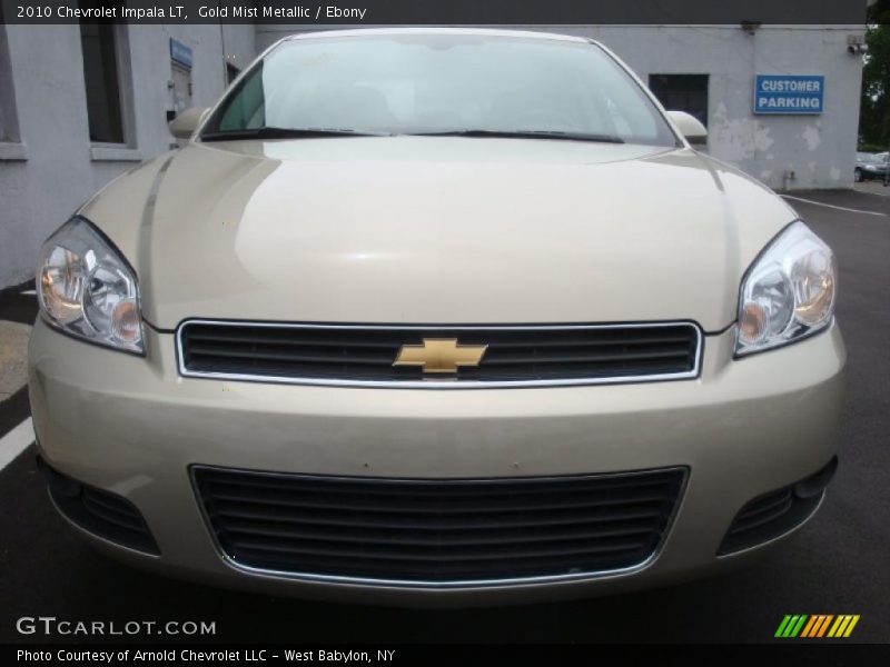 Gold Mist Metallic / Ebony 2010 Chevrolet Impala LT