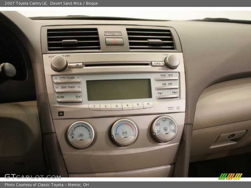 Desert Sand Mica / Bisque 2007 Toyota Camry LE