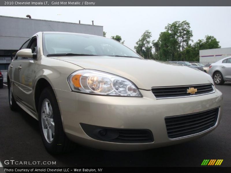 Gold Mist Metallic / Ebony 2010 Chevrolet Impala LT