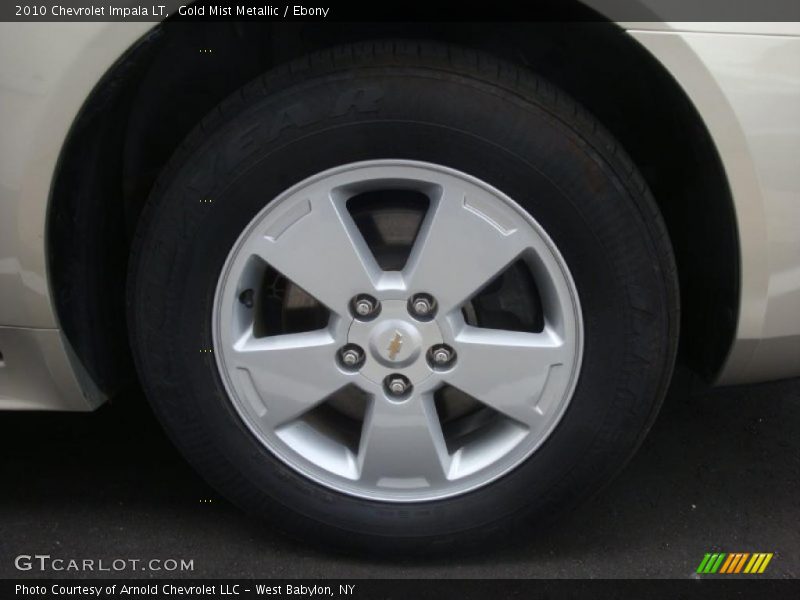 Gold Mist Metallic / Ebony 2010 Chevrolet Impala LT