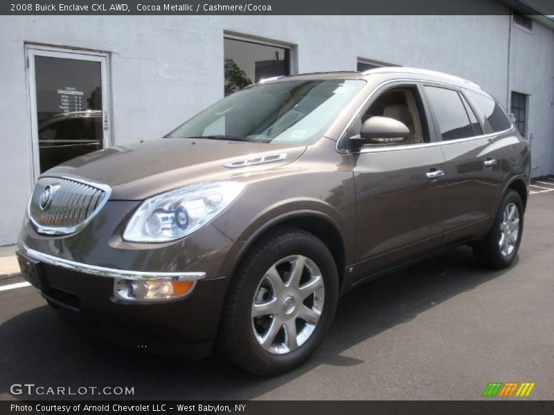 Cocoa Metallic / Cashmere/Cocoa 2008 Buick Enclave CXL AWD
