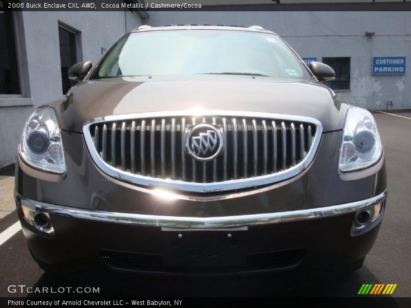 Cocoa Metallic / Cashmere/Cocoa 2008 Buick Enclave CXL AWD