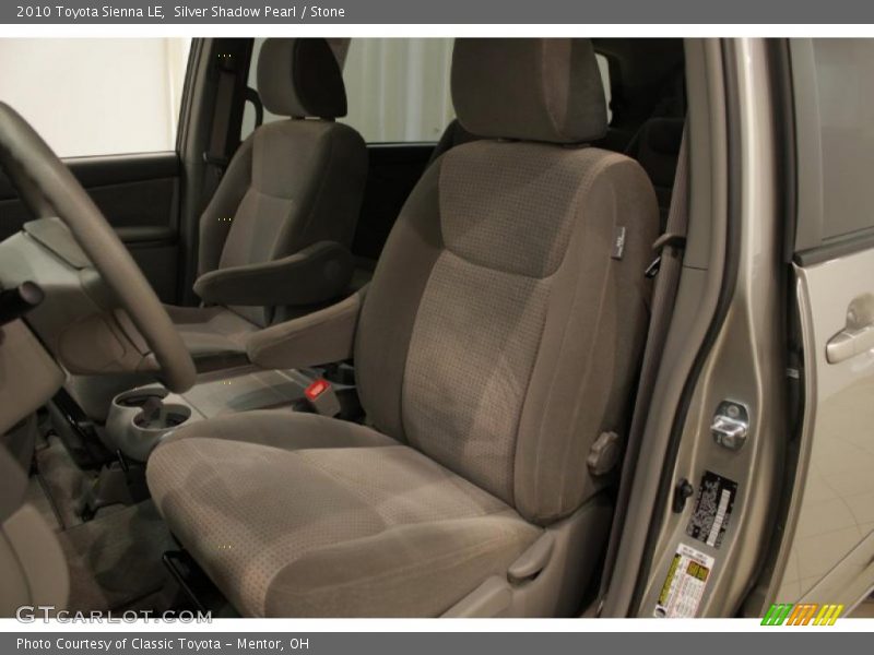 Silver Shadow Pearl / Stone 2010 Toyota Sienna LE