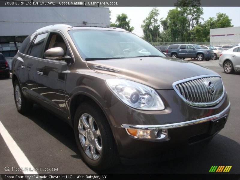 Cocoa Metallic / Cashmere/Cocoa 2008 Buick Enclave CXL AWD