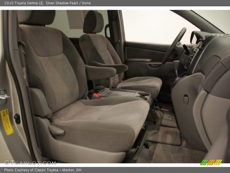 Silver Shadow Pearl / Stone 2010 Toyota Sienna LE