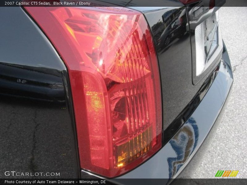 Black Raven / Ebony 2007 Cadillac CTS Sedan