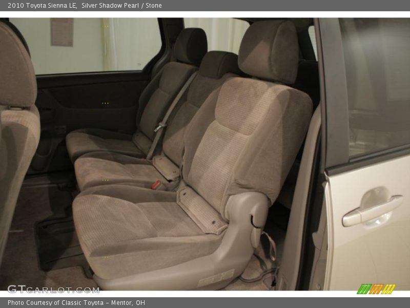 Silver Shadow Pearl / Stone 2010 Toyota Sienna LE
