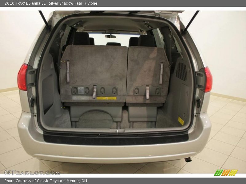 Silver Shadow Pearl / Stone 2010 Toyota Sienna LE