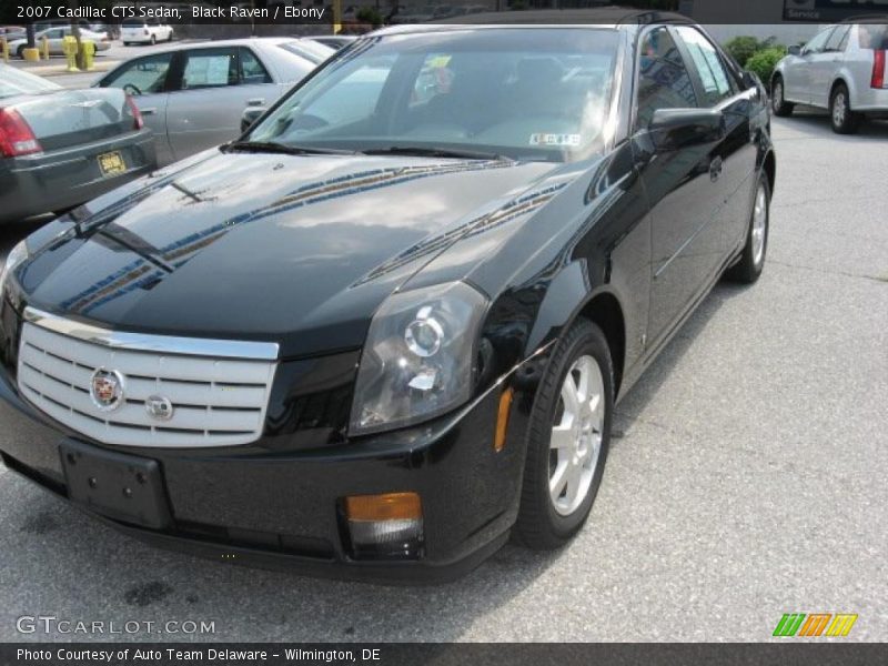 Black Raven / Ebony 2007 Cadillac CTS Sedan