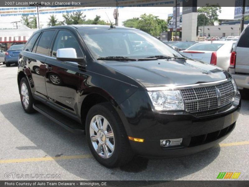 Black / Charcoal Black 2007 Lincoln MKX