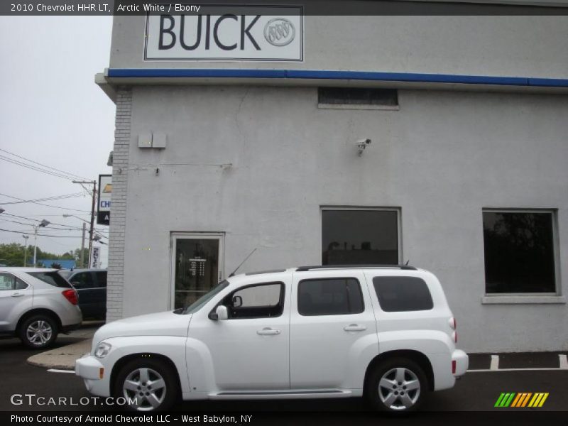 Arctic White / Ebony 2010 Chevrolet HHR LT