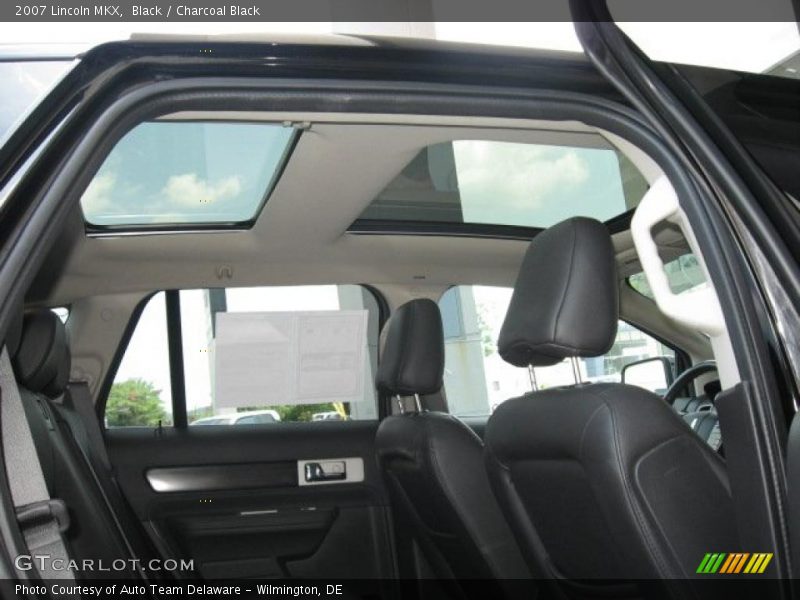 Black / Charcoal Black 2007 Lincoln MKX