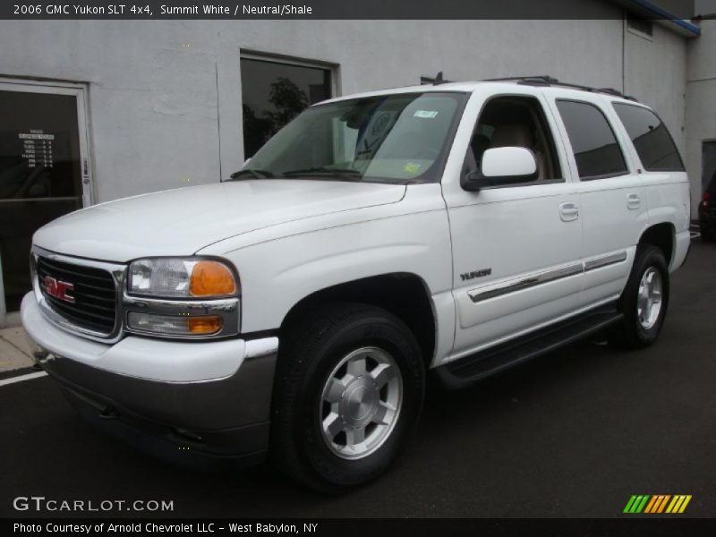 Summit White / Neutral/Shale 2006 GMC Yukon SLT 4x4