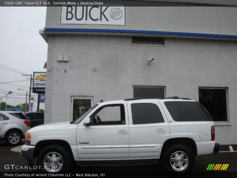Summit White / Neutral/Shale 2006 GMC Yukon SLT 4x4