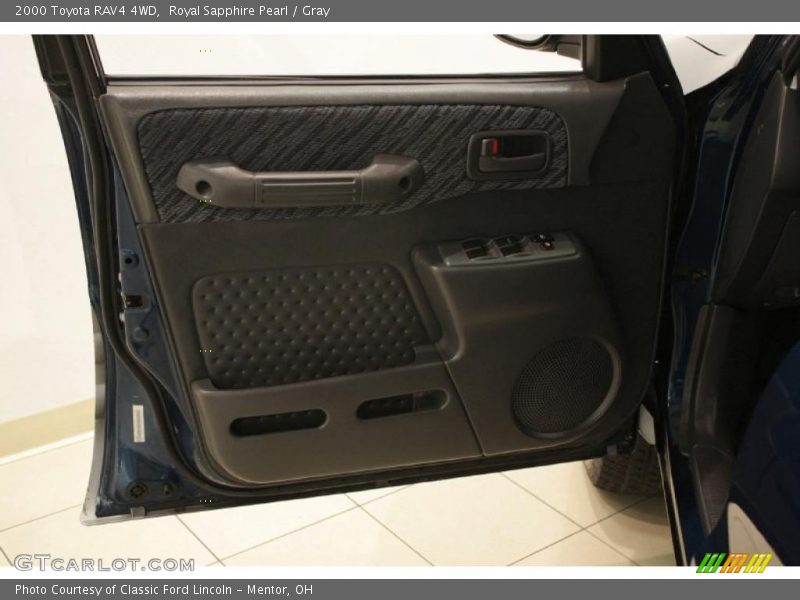 Royal Sapphire Pearl / Gray 2000 Toyota RAV4 4WD