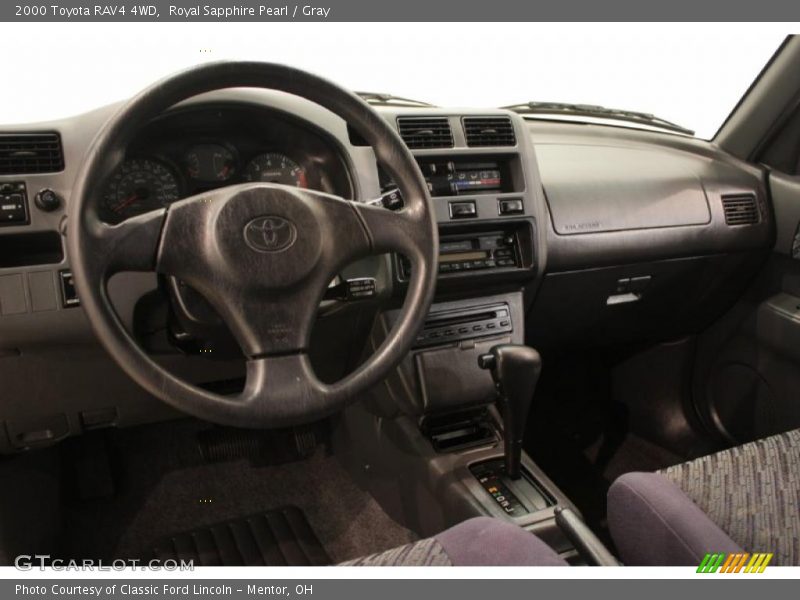 Royal Sapphire Pearl / Gray 2000 Toyota RAV4 4WD