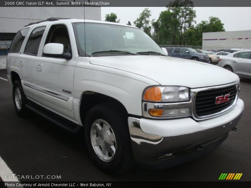 Summit White / Neutral/Shale 2006 GMC Yukon SLT 4x4