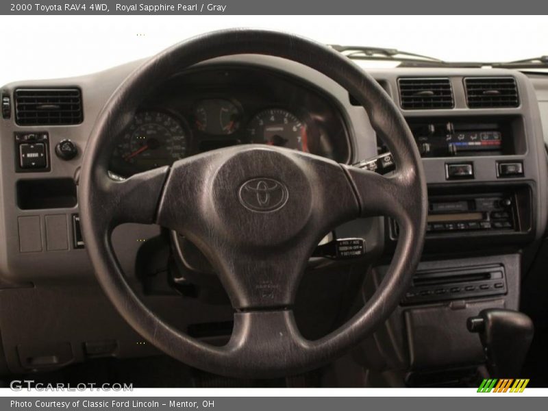 Royal Sapphire Pearl / Gray 2000 Toyota RAV4 4WD