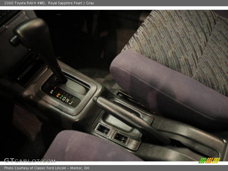 Royal Sapphire Pearl / Gray 2000 Toyota RAV4 4WD