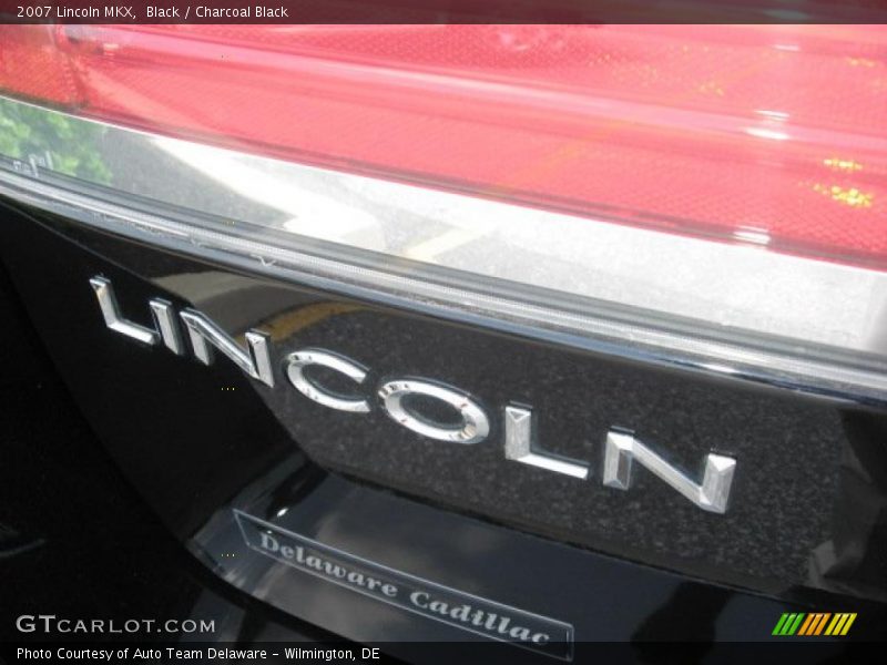 Black / Charcoal Black 2007 Lincoln MKX