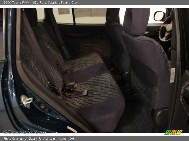 Royal Sapphire Pearl / Gray 2000 Toyota RAV4 4WD