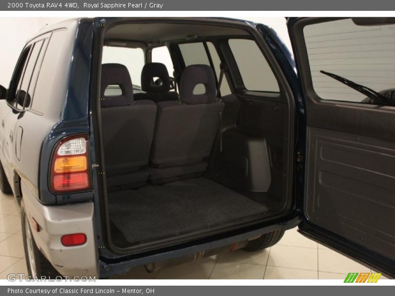 Royal Sapphire Pearl / Gray 2000 Toyota RAV4 4WD