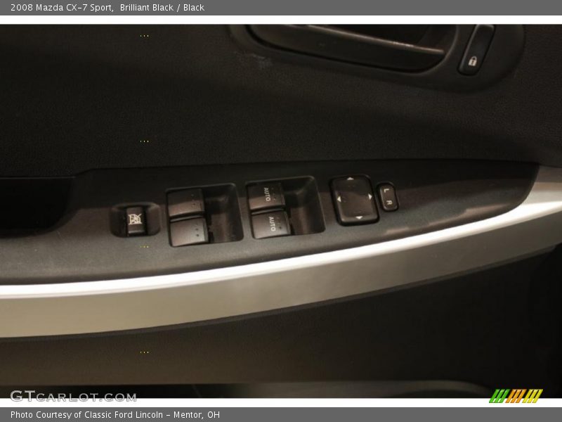 Brilliant Black / Black 2008 Mazda CX-7 Sport