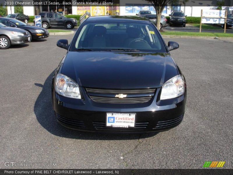 Black Granite Metallic / Ebony 2010 Chevrolet Cobalt LT Sedan