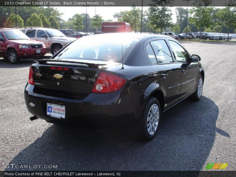 Black Granite Metallic / Ebony 2010 Chevrolet Cobalt LT Sedan