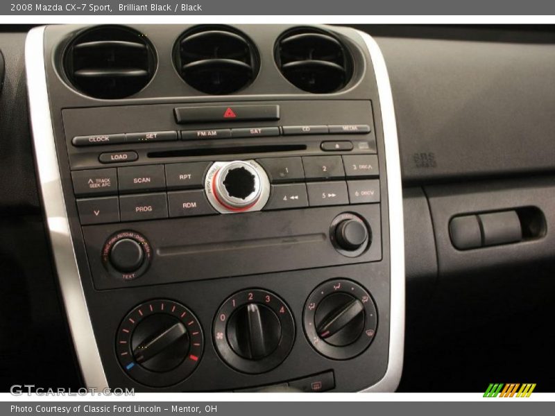 Brilliant Black / Black 2008 Mazda CX-7 Sport