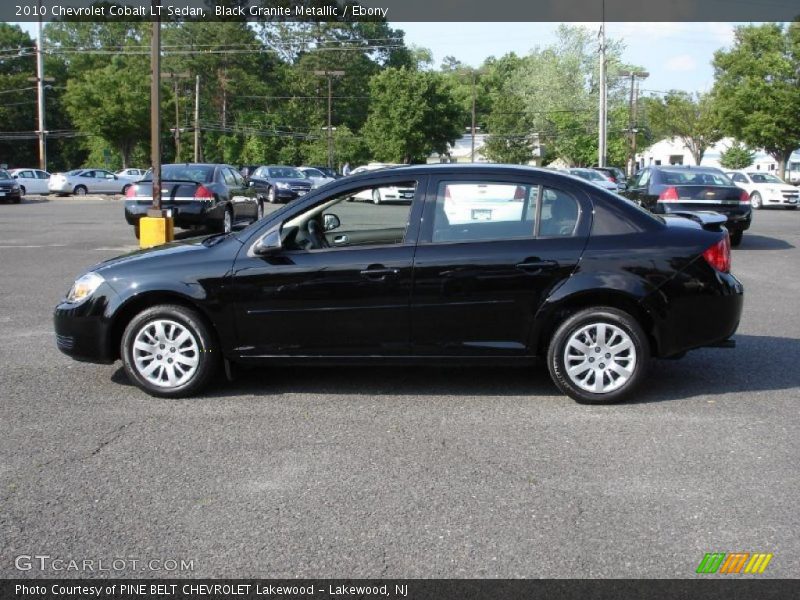 Black Granite Metallic / Ebony 2010 Chevrolet Cobalt LT Sedan